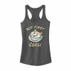 Flash Sale 🎉 Unbranded Juniors' "But First Corgi" Coffee Graphic Tank Indigo 🌟