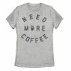 Coupon ✨ Unbranded Juniors' Need More Coffee Cup Graphic Tee 😀