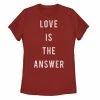Cheap 🤩 Unbranded Juniors' Love Is The Answer Tee 🎁