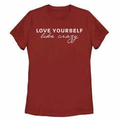 Hot Sale 😉 Unbranded Juniors' "Love Yourself Like Crazy" Graphic Tee 🎉