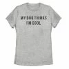 Coupon 🎉 Unbranded Juniors' "My 🐶 Dog Thinks I'm Cool" Graphic Tee 😍