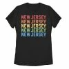 Deals ⭐ Unbranded Juniors' New Jersey Stack Graphic Tee 🎁