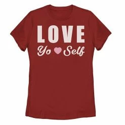 Promo 😉 Unbranded Juniors' Love Yo Self Tee 👍