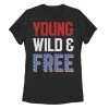Outlet ✔️ Unbranded Juniors' Young Wild & Free Tee ❤️