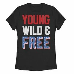 Outlet ✔️ Unbranded Juniors' Young Wild & Free Tee ❤️