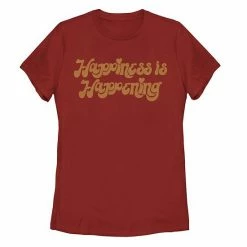 Hot Sale 💯 Unbranded Juniors' "Happiness Is Happening" Tee ⌛