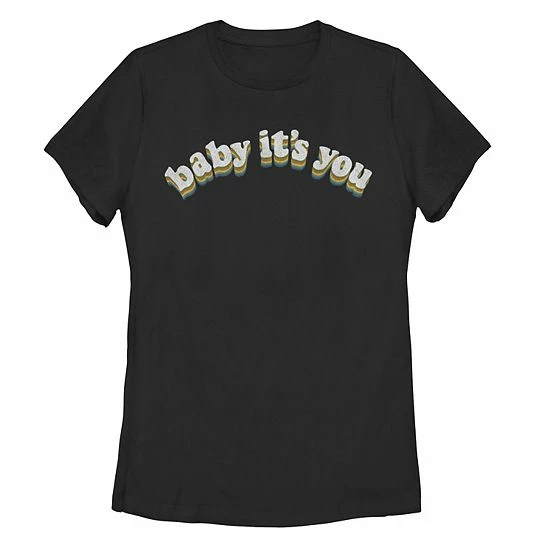Wholesale ๐ Unbranded Juniors' "Baby Its You" Tee ๐
