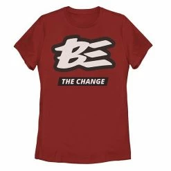 Hot Sale 🛒 Unbranded Juniors' "Be The Change" Street Style Logo Tee 🛒