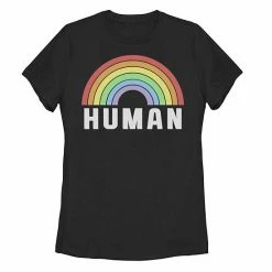 Top 10 😀 Unbranded Junior's Human Colorful Pastel Rainbow Tee 🔔