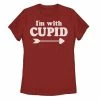 Cheapest 🛒 Unbranded Juniors' Valentine's Day I'm With Cupid Tee ⌛