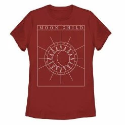 Outlet 🤩 Unbranded Juniors' Moon Child Geometric Graphic Tee 😍