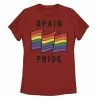 Promo 💯 Unbranded Juniors' Fifth Sun Spain Pride Sketched Flag Tee 😀