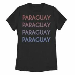 Best deal ⭐ Unbranded Juniors' Gonzales Paraguay Stacked Text Tee 💯