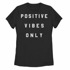 Promo 🥰 Unbranded Juniors' Positive Vibes Only Graphic Tee 🎁