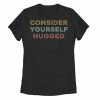 Deals 🤩 Unbranded Juniors' Hugged Text Stack Tee 🔥