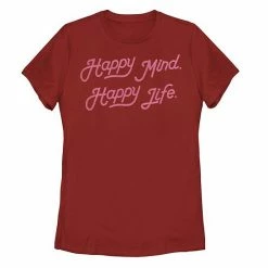 Hot Sale 💯 Unbranded Juniors' Happy Mind Script Tee 😉