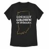 Top 10 👏 Unbranded Juniors' "Locally Grown In Indiana" Graphic Tee 👏