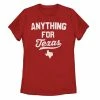 Cheapest 🔥 Unbranded Juniors' "Anything For Texas" Graphic Tee 🎁