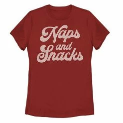Wholesale 🎉 Unbranded Juniors' Naps & Snacks Food Graphic Tee 👍