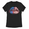 Promo 💯 Unbranded Juniors' American Flag Mouth Tee 🥰