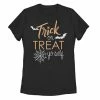 Coupon 👏 Unbranded Juniors' Trick Or Treat Yo Self 🎃 Halloween Tee 🎉