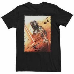 Cheap ⌛ Unbranded Men's Star Wars The Rise Of Skywalker Kylo Poster Graphic Tee 🌟