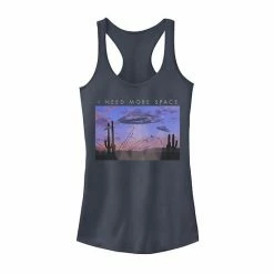 Best Sale 🛒 Unbranded Juniors' Alien Desert Graphic Tank Black 🔥