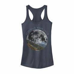 Deals ⭐ Unbranded Juniors' Moon Child Galactic Earth Graphic Tank Indigo 😍