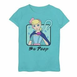Buy 🧨 Unbranded 👧 Girls 7-16 Disney / Pixar Toy Story 4 Bo Peep Portrait Graphic Tee White 🧨