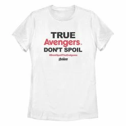 Hot Sale ✔️ Unbranded Juniors' Marvel "True Avengers Don't Spoil" Graphic Tee 🌟