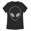 New ❤️ Unbranded Juniors' Holographic Alien Face Tee 🔔