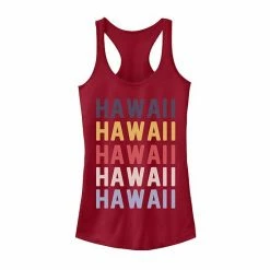 Outlet 😍 Unbranded Juniors' Hawaii Stack Graphic Tank ❤️
