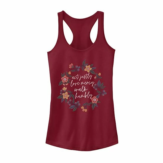 Wholesale 👍 Unbranded Juniors' Fifth Sun Micah Verse Floral Tank 🔥