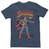 Outlet ✨ Unbranded Men's DC Comics Superman Adventures Text Poster Graphic Tee 😉