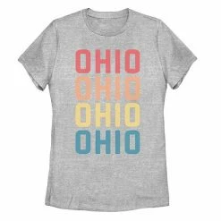 Wholesale 🎁 Unbranded Juniors' Ohio Stack Graphic Tee 🛒