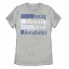 Outlet 🌟 Unbranded Juniors Honduras Unity Text Tee 🔥