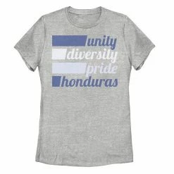 Outlet 🌟 Unbranded Juniors Honduras Unity Text Tee 🔥