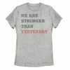 Coupon 🎁 Unbranded Juniors' "We Are Stronger Than Yesterday" Tee 😀