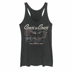 New ✨ Unbranded Juniors' Fifth Sun "Coast To Coast" USA Festival Tour Poster Tank ✔️