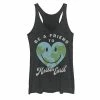 Promo ✔️ Unbranded Juniors' "Be A Friend To 👩 Mother Earth" Tank Top ❤️