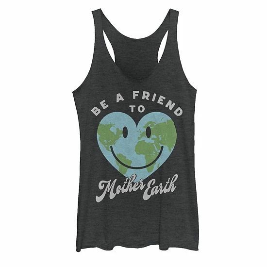 Promo ✔️ Unbranded Juniors' "Be A Friend To 👩 Mother Earth" Tank Top ❤️