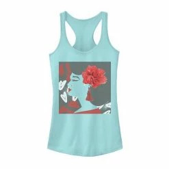 Hot Sale 🌟 Unbranded Juniors' Graffiti Collage Floral Girl Tank 🎉
