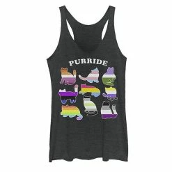 New ⭐ Unbranded Junior's Purride Colorful Striped Cat Fill Tank 🤩