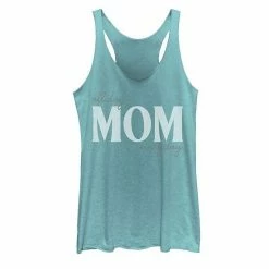 Hot Sale 💯 Unbranded Juniors' Mom All Day, Everyday Faded Text Graphic Tank 🤩