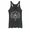 Outlet 😍 Unbranded Juniors' Tie Dye Lotus Bloom Graphic Tank 🌟