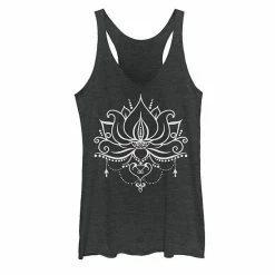 Outlet 😍 Unbranded Juniors' Tie Dye Lotus Bloom Graphic Tank 🌟