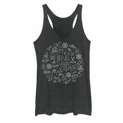 Top 10 🌟 Unbranded Juniors' ❄ Christmas Winter Items Line Art Tank Top 🛒
