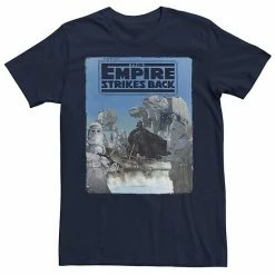 Best Pirce 🎁 Unbranded Men's Star Wars The Empire Strikes Back Poster Graphic Tee 🎁