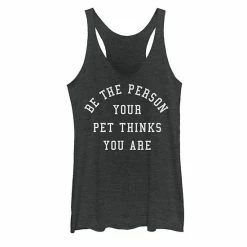 Top 10 😍 Unbranded Juniors' "Be The Person Your Pet Thinks You Are" Tank 💯