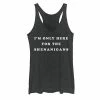 Cheap 🤩 Unbranded Juniors' "I'm Only Here For The Shenanigans" Text Tank Top 😉